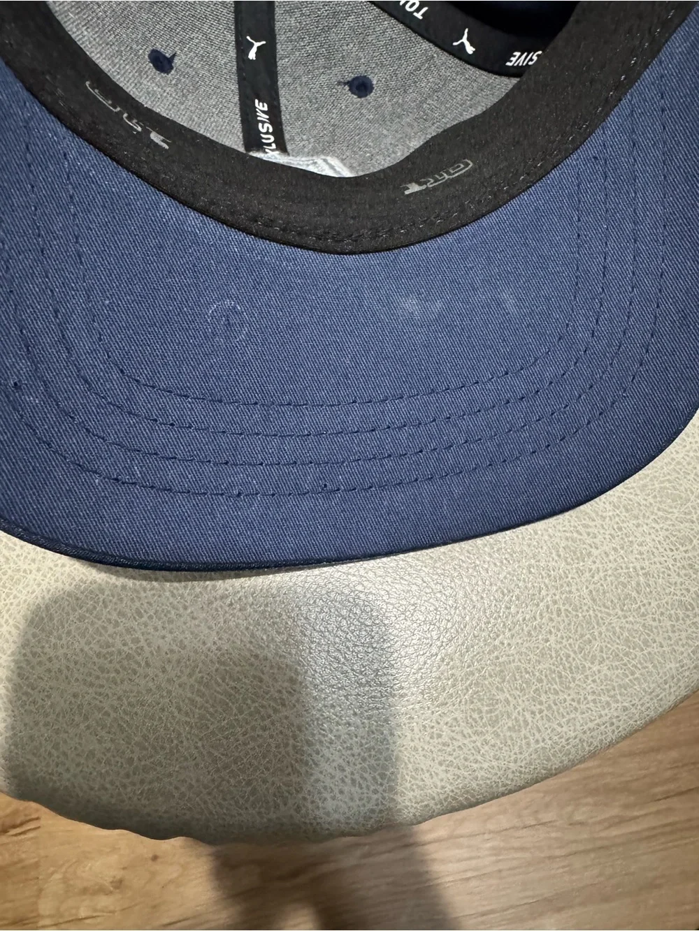 Puma Kids Navy Blue Cap with White P Patch